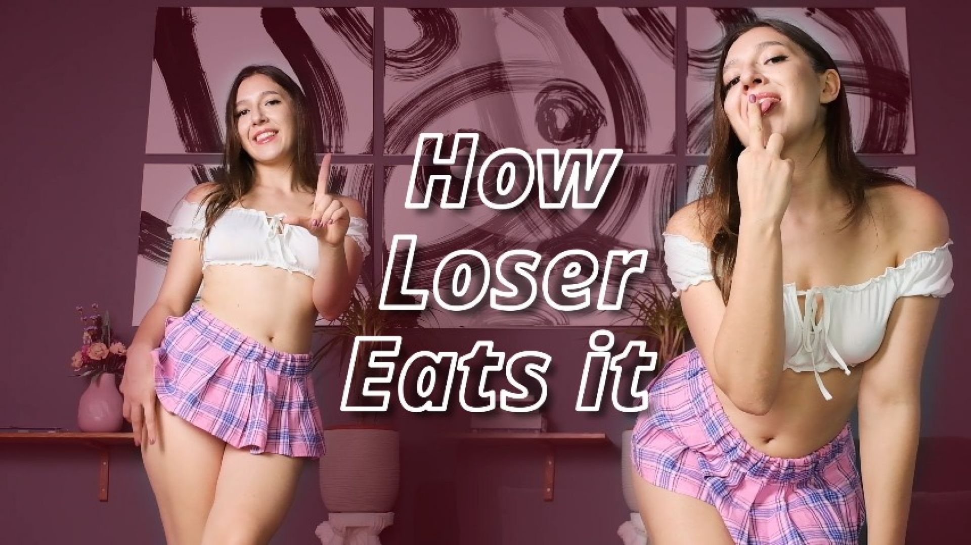 How loser eats it