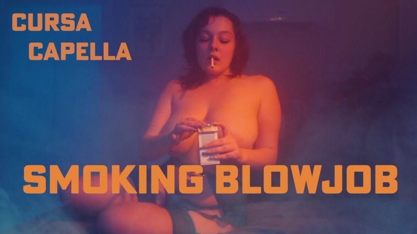 Smoking Fetish Blow Job