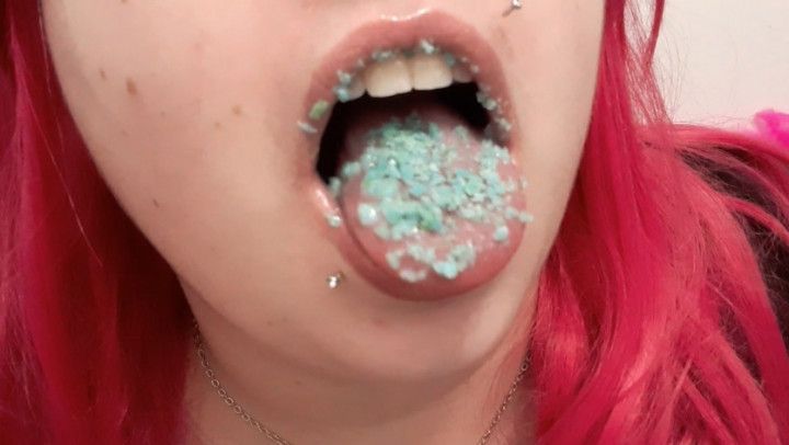 Messy Salivating Pop Rocks