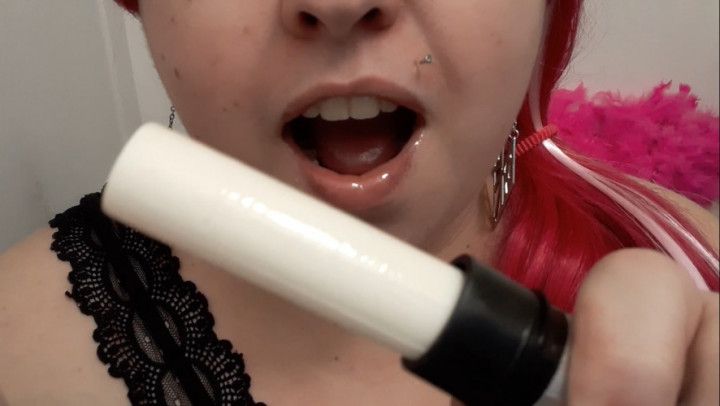 White Push-pop Blow Job