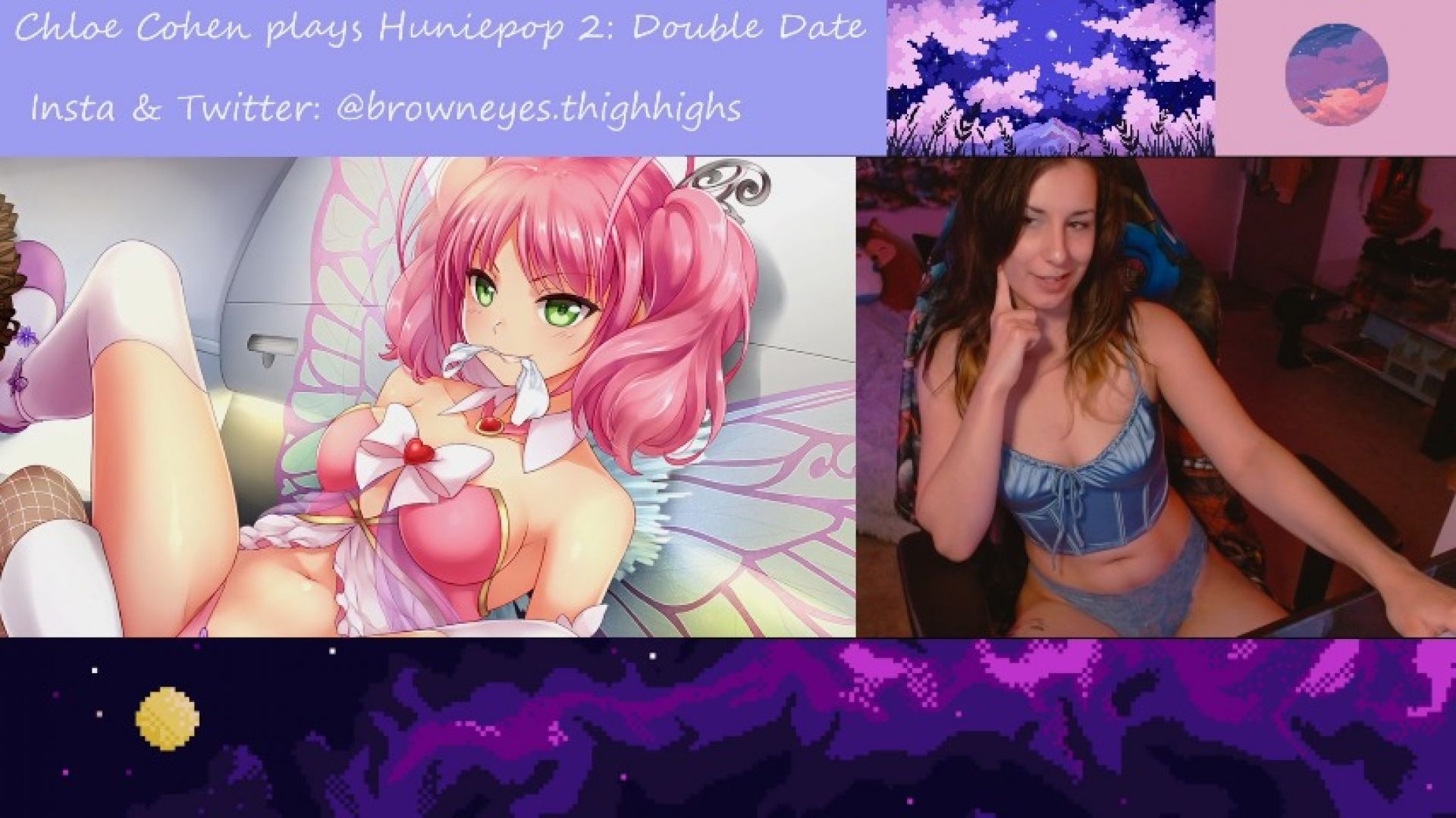 Playing HuniePop 2: Double Date