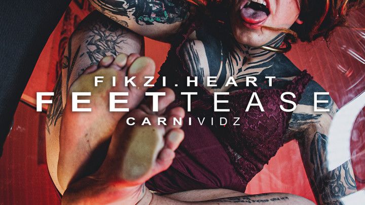 Feet Tease with Fikzi.Heart - HD