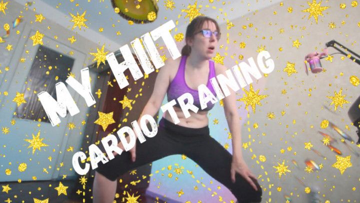 my HIIT cardio training