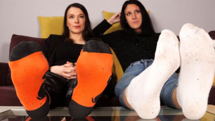 Sisters Socks Removal HD