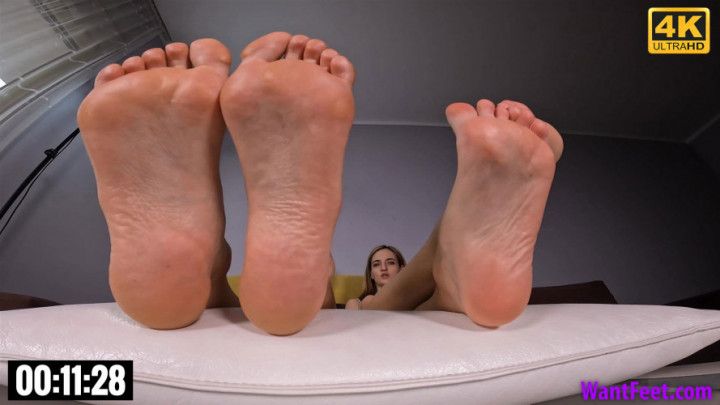 Close Up Feet 4K