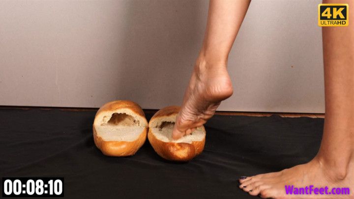 MILF Model Bread Slippers 4K