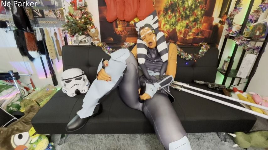 Ahsoka's Training, Cumming with Vibrator