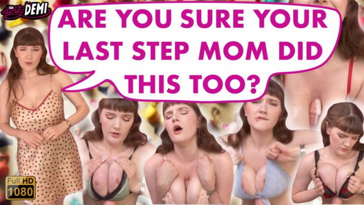 Tricking your Stepmom into a Bra Fetish Tittyfuck