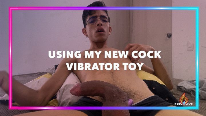 USING MY NEW COCK VIBRATOR TOY -TRAILER