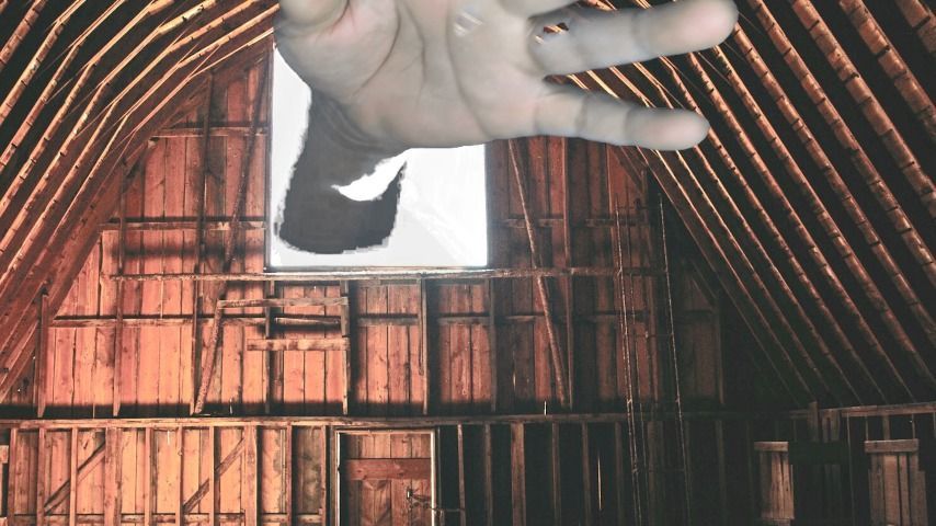 Teeny in Barn POV