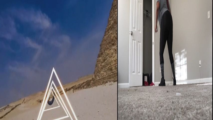 bloopers giantess working out in vr