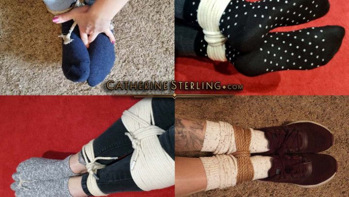 0093 Sock Bondage Close Up POV #2