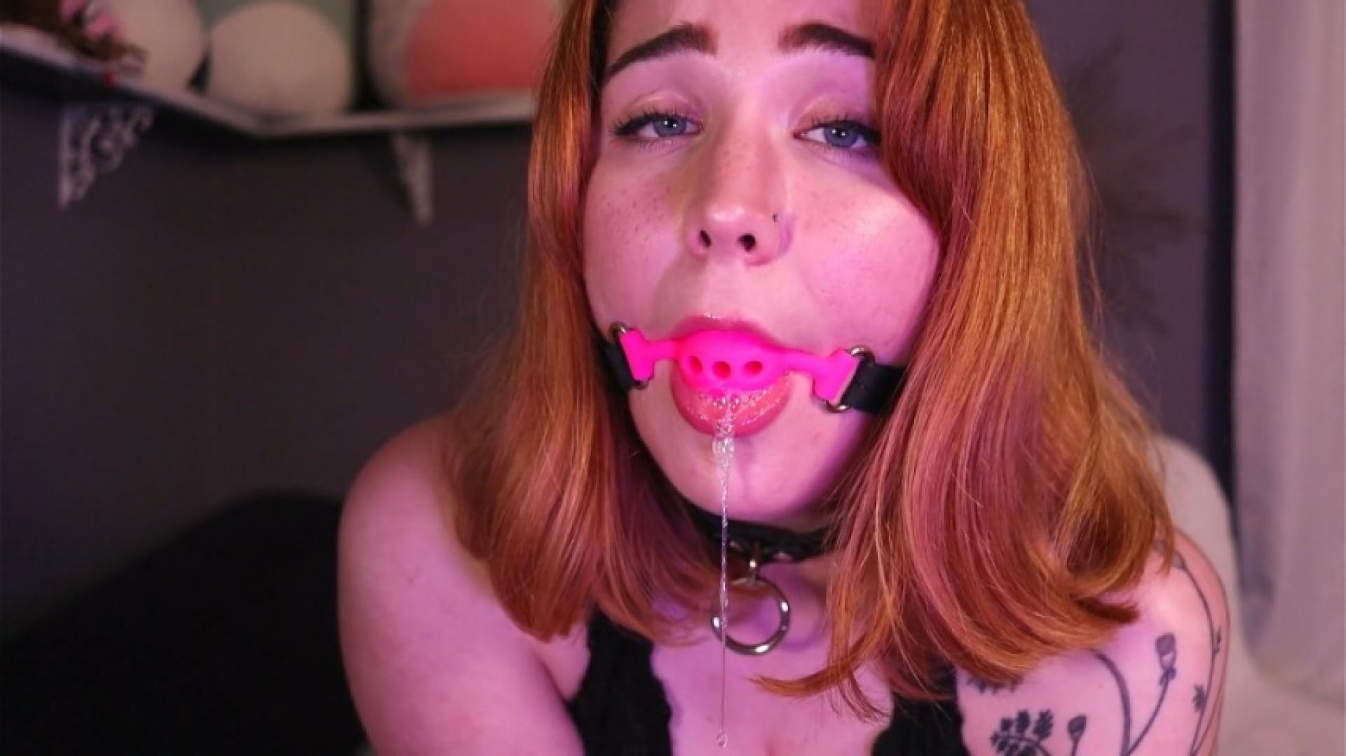 Gagged, Drooling, &amp; Cumming