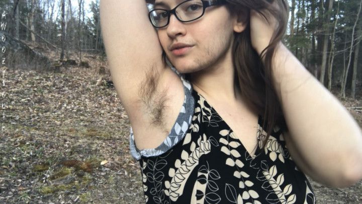 Very Hairy Armpit Licking