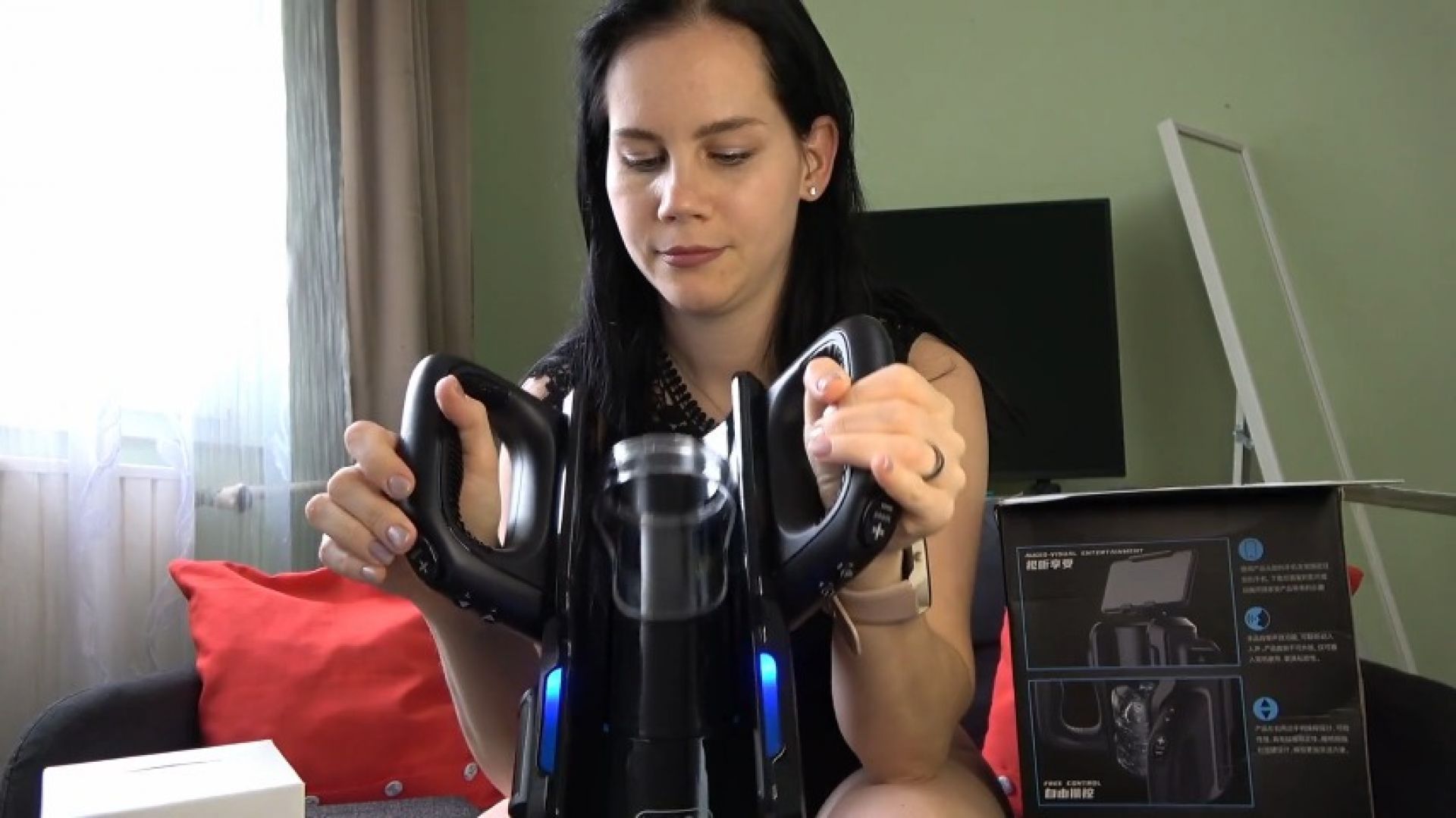 Anna unboxes and reviews the XT5 masturbator from XSpaceCup