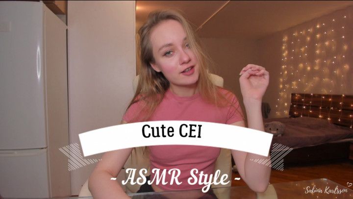 ASMR CEI Encouragement