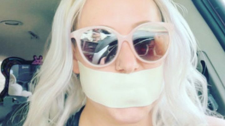 Driving while gagged