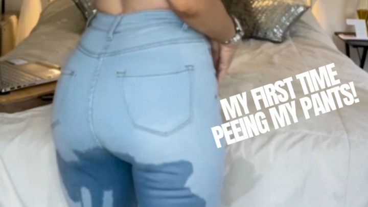Peeing my Jeans for my BF