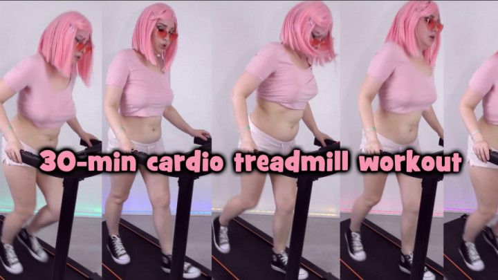 30-min cardio treadmill workout