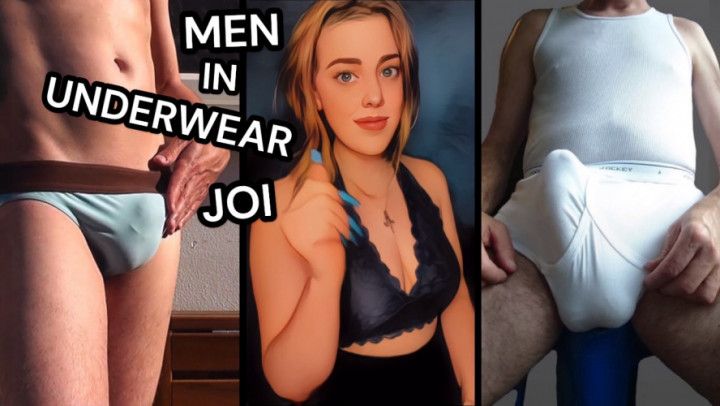 Men In Underwear JOI - The Goddess Of Destruction