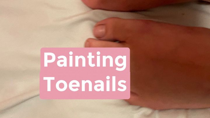 Painting Toenails