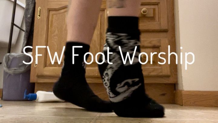 SFW Foot Worship