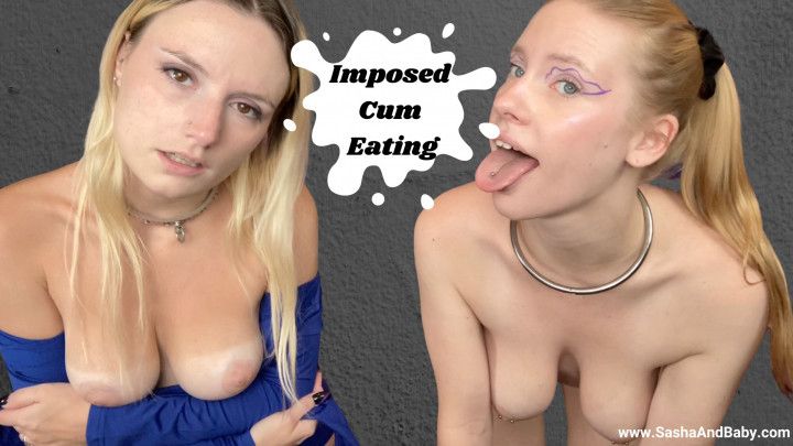 Cruel Femdom Imposed Cum Eating Instruction CEI