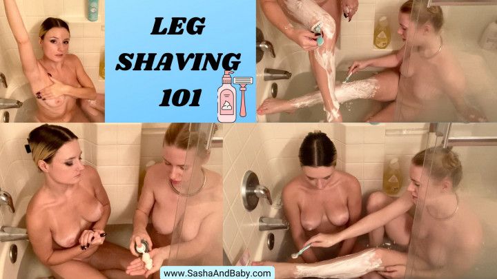 Leg Shaving 101- For Men, Sissies, &amp; Femboys