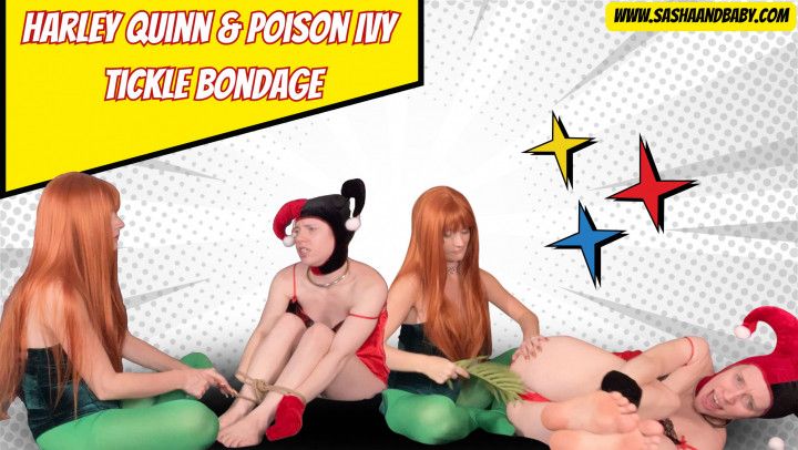 Harley Quinn &amp; Poison Ivy Tickling &amp; Bondage