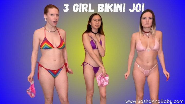 3 Girl Bikini JOI