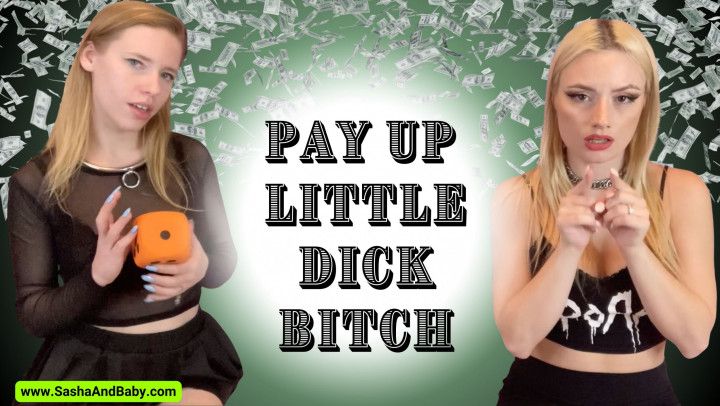 Small Dick Losers Play The Findom Pay Game