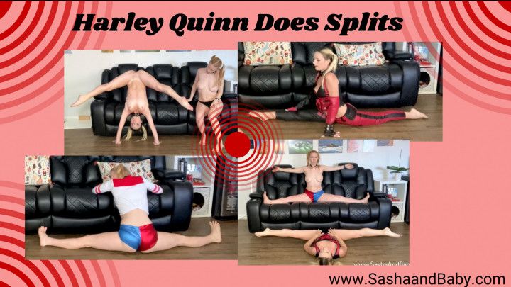 Harley Quinn Does Splits - Costume Flexibility Fetish