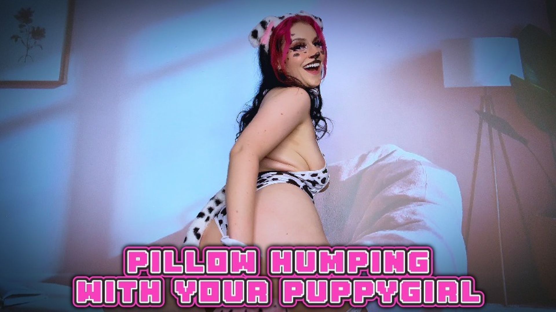 Pillow Humping with Your PuppyGirl