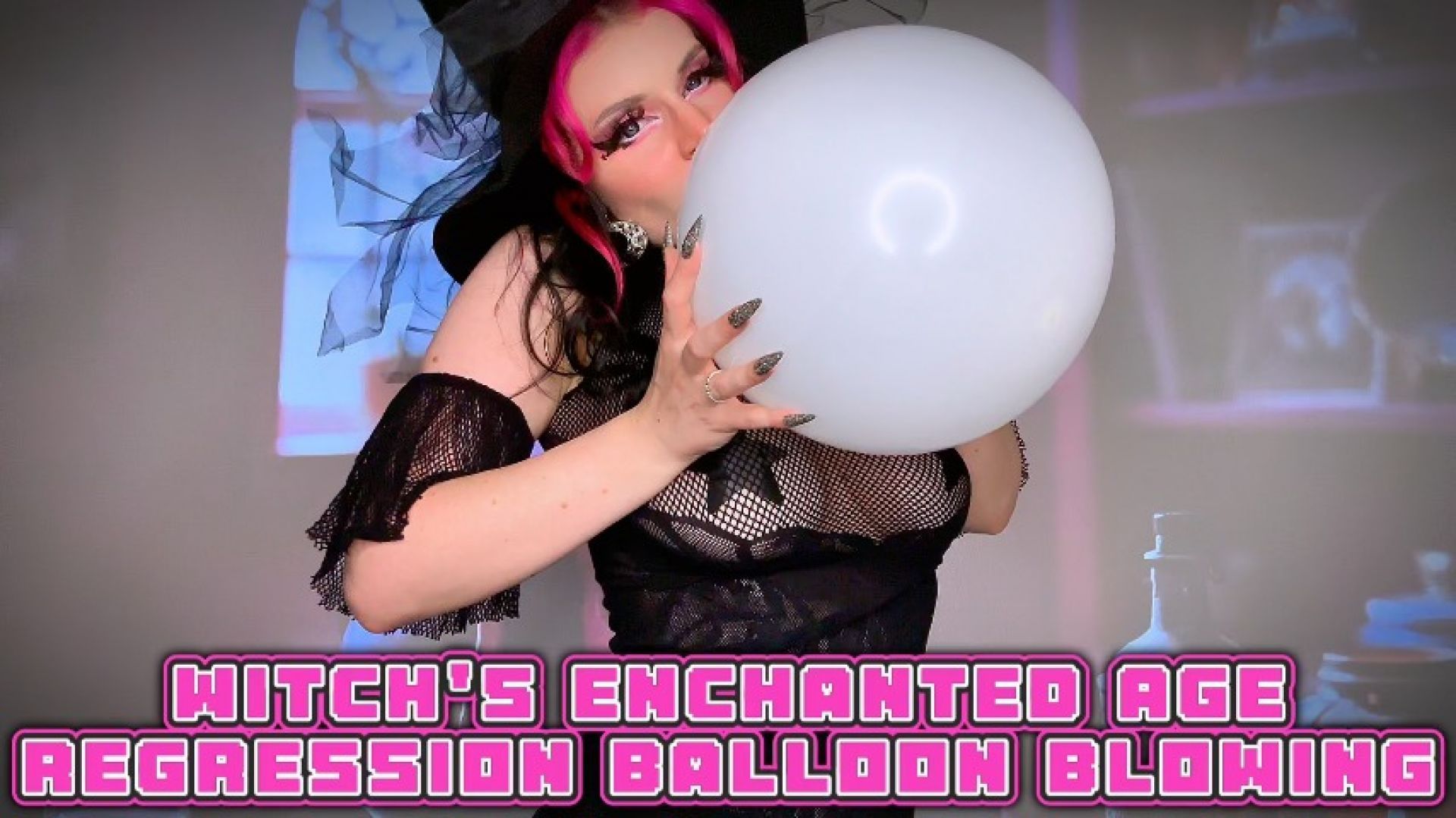 Witch's Enchanted Age Relapse Balloon Blowing