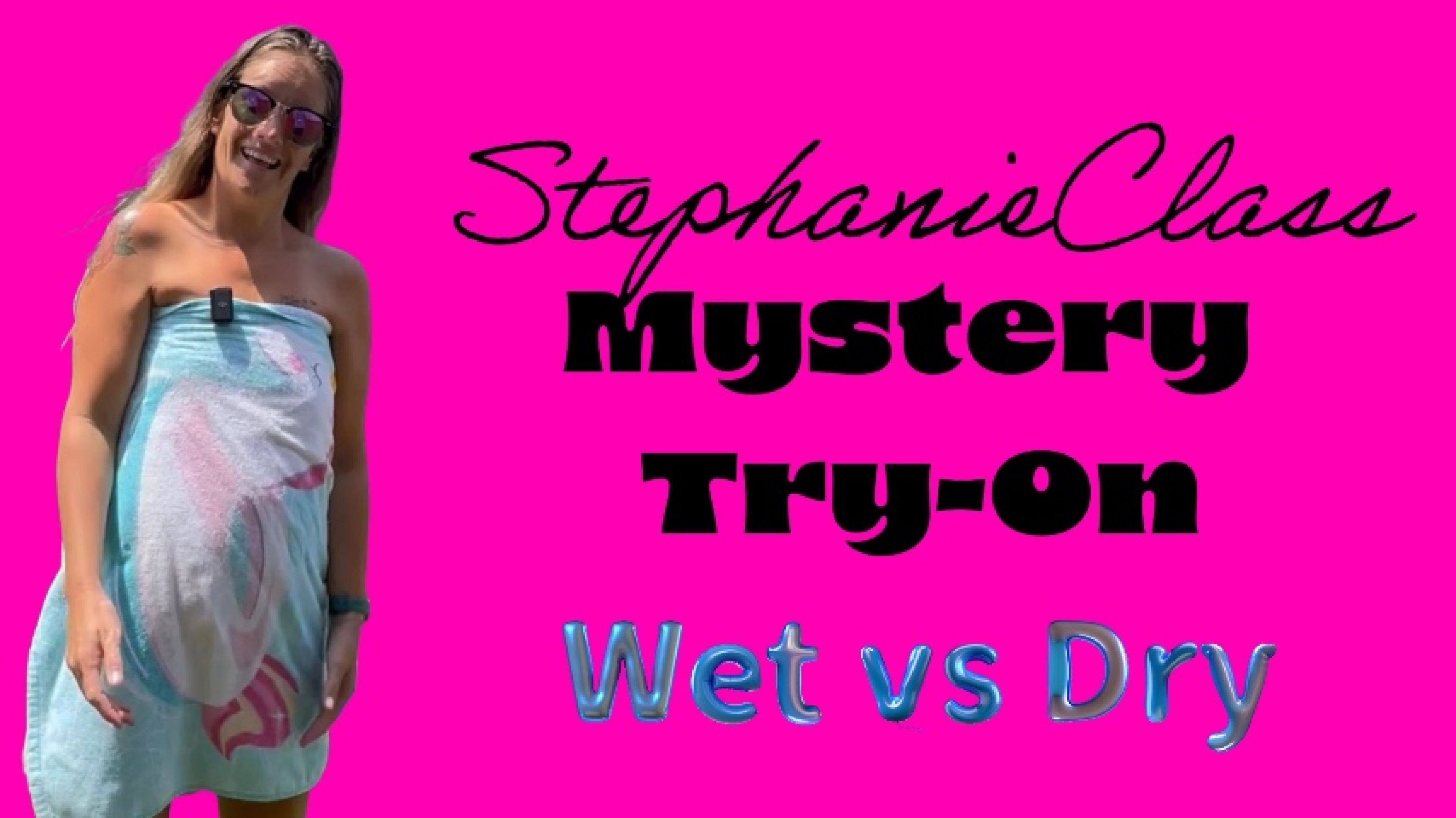 Wet vs Dry Mystery Try On