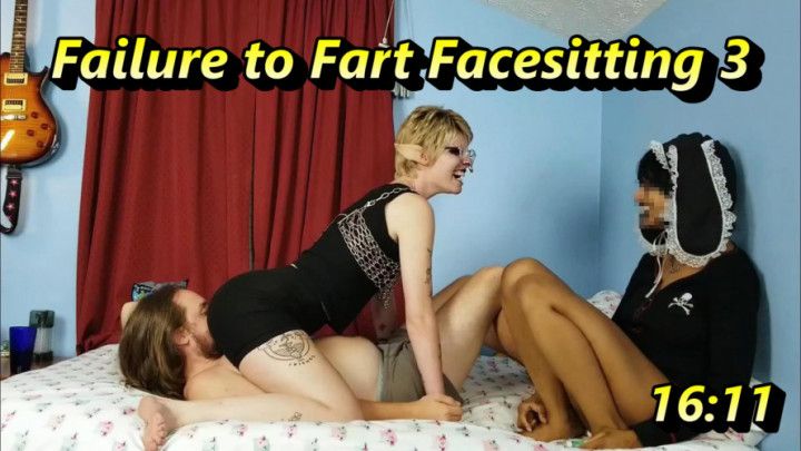 Failure to Fart Facesitting 3