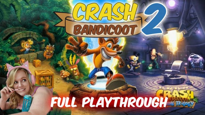 Crash Bandicoot 2 Gaming Playthrough