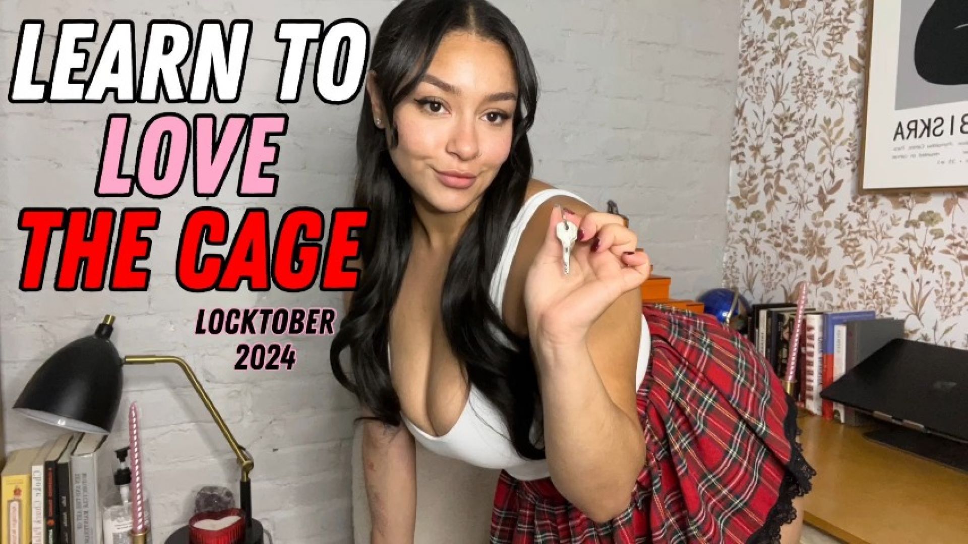 Learn to Love The Cage: Locktober Chastity Training