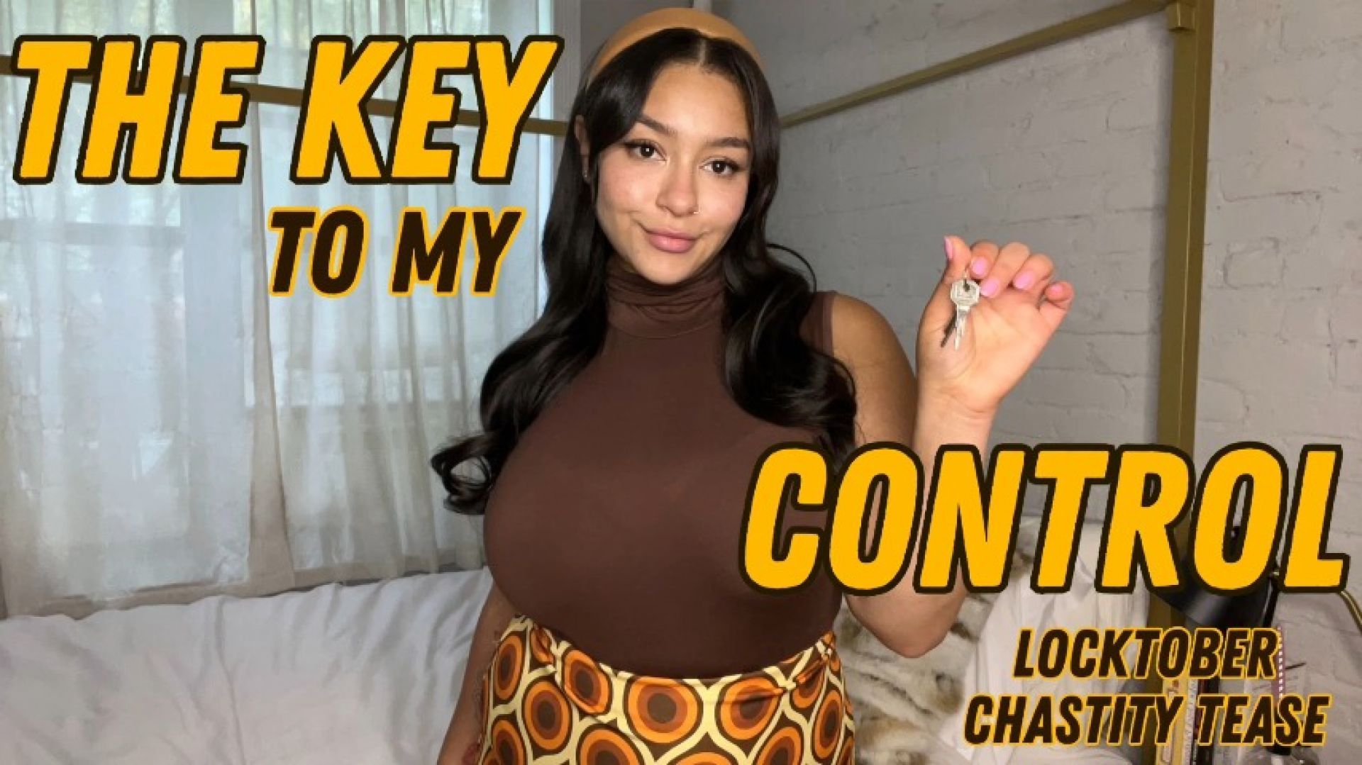 The Key To My Control: Chastity Tease and Encouragement