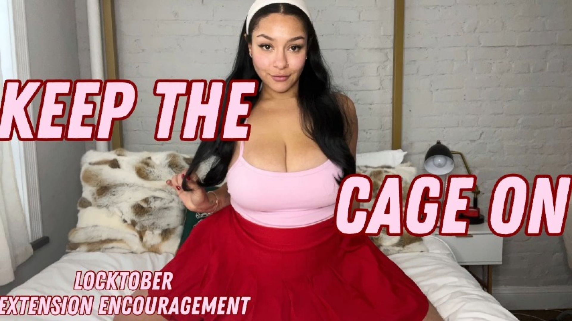 Keep the Cage On: FemDom POV Chastity Encouragement