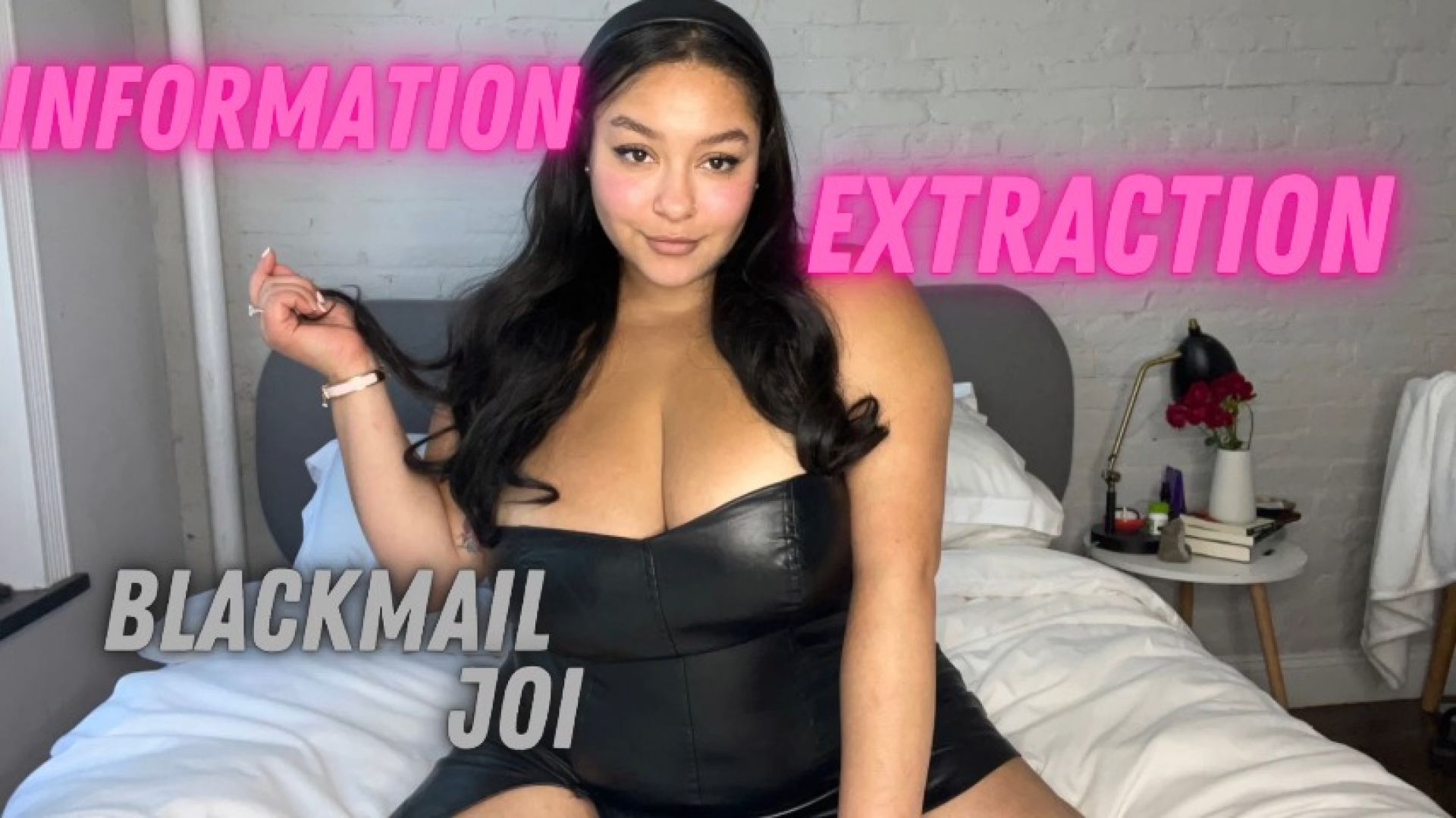 Information Extraction Blackmail JOI