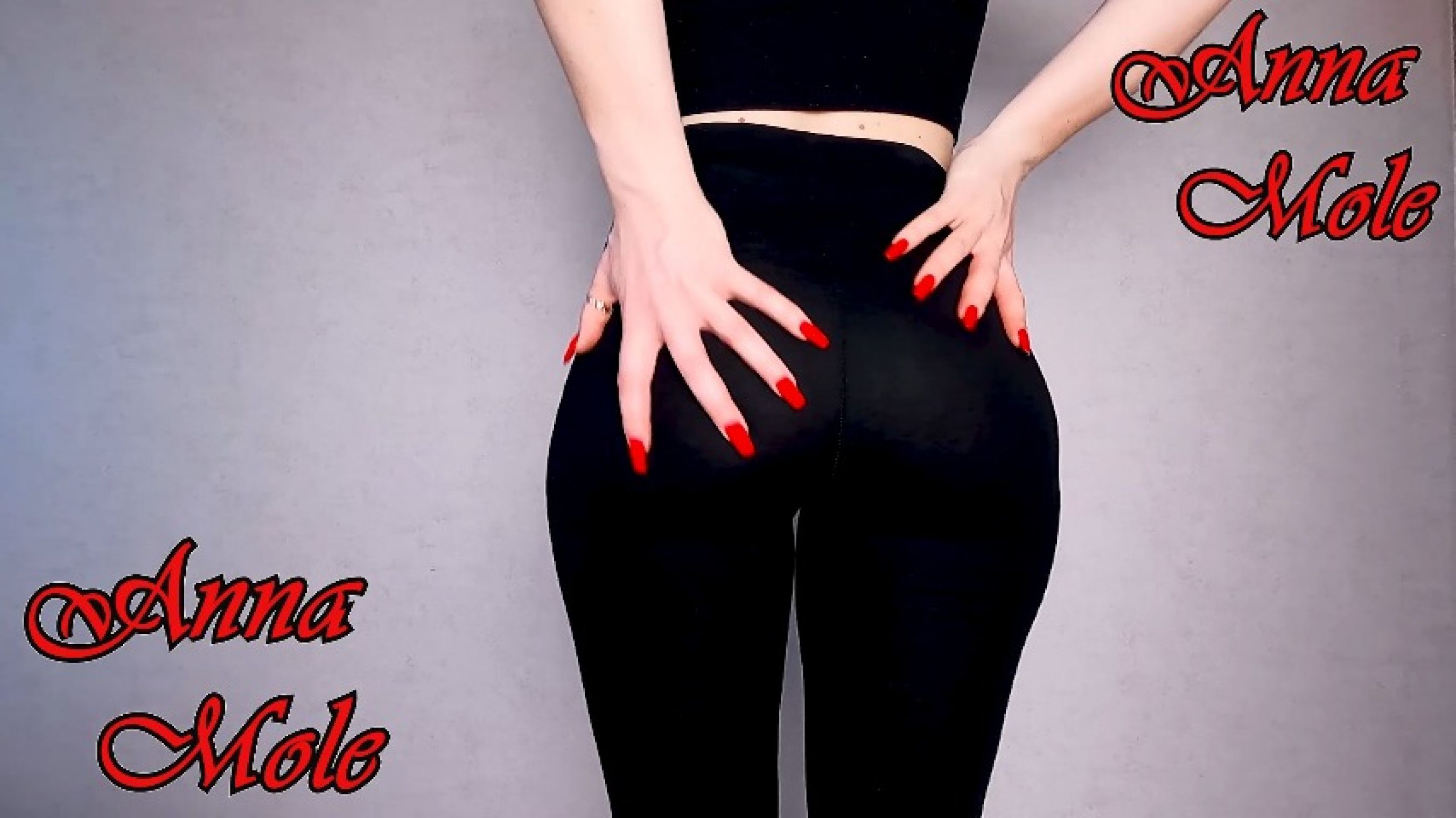 In Black Leggings I spank a big round ass PAWG