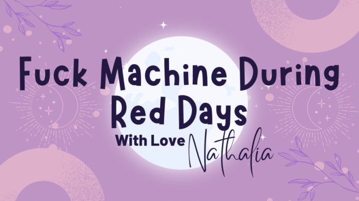 Fuck Machine During Red Days