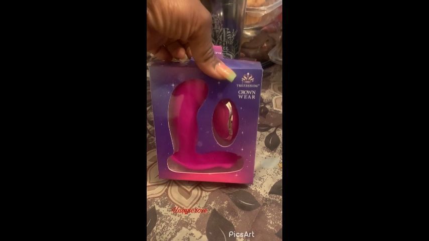 Unboxing my new G-spot stimulator