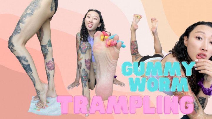 Gummy Worm Trampling