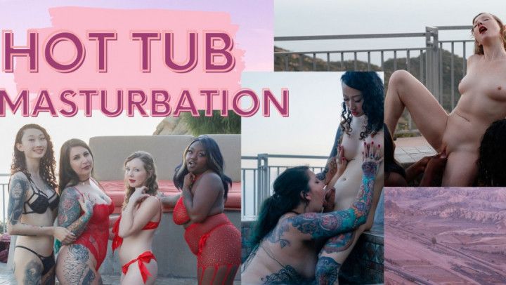 Hot Tub Masturbation Turns Into Fucking