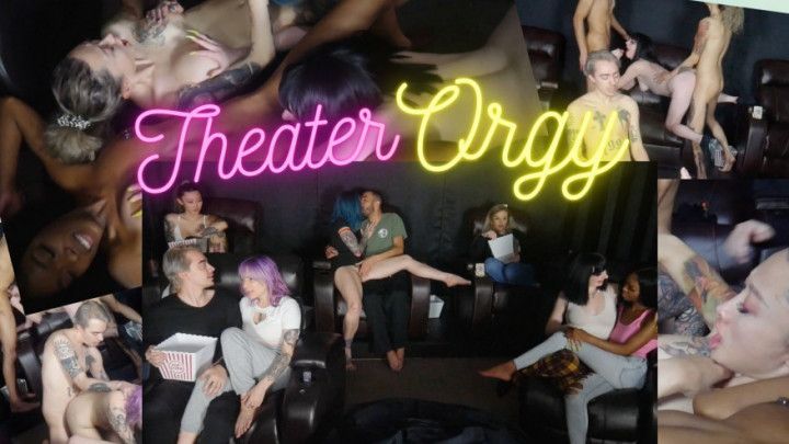 Movie Theater Orgy