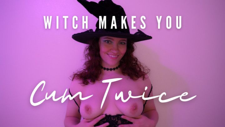 Witch Makes You Cum Twice JOI