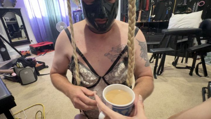 Coffee and Foot Worship