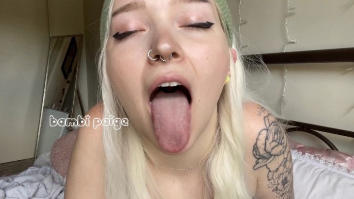 cum in my mouth JOI